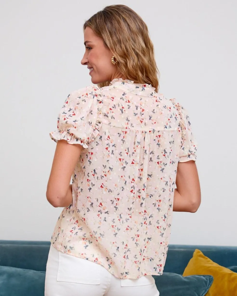 Blusa Flor Cruma
