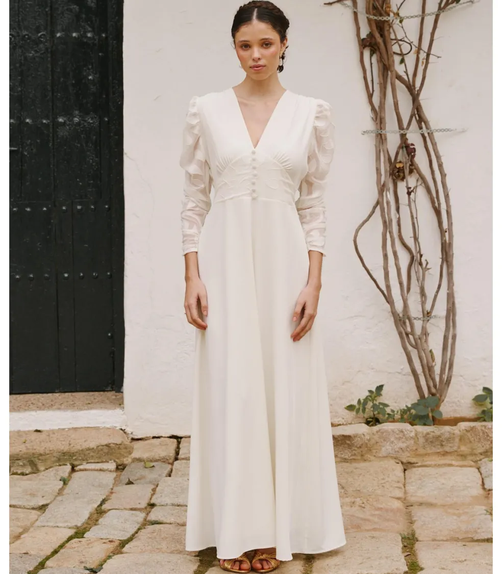 Vestido Novia Lirio